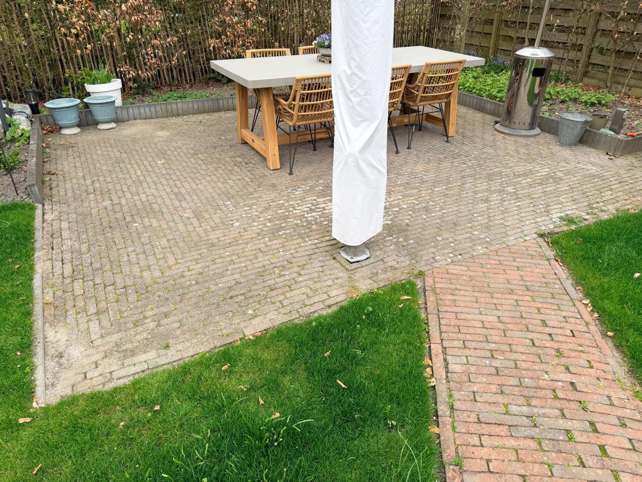 20m2 betonklinkers/sierbestrating 5x15cm