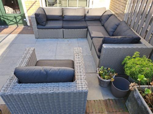 Loungset met kussens (Royal Patio)