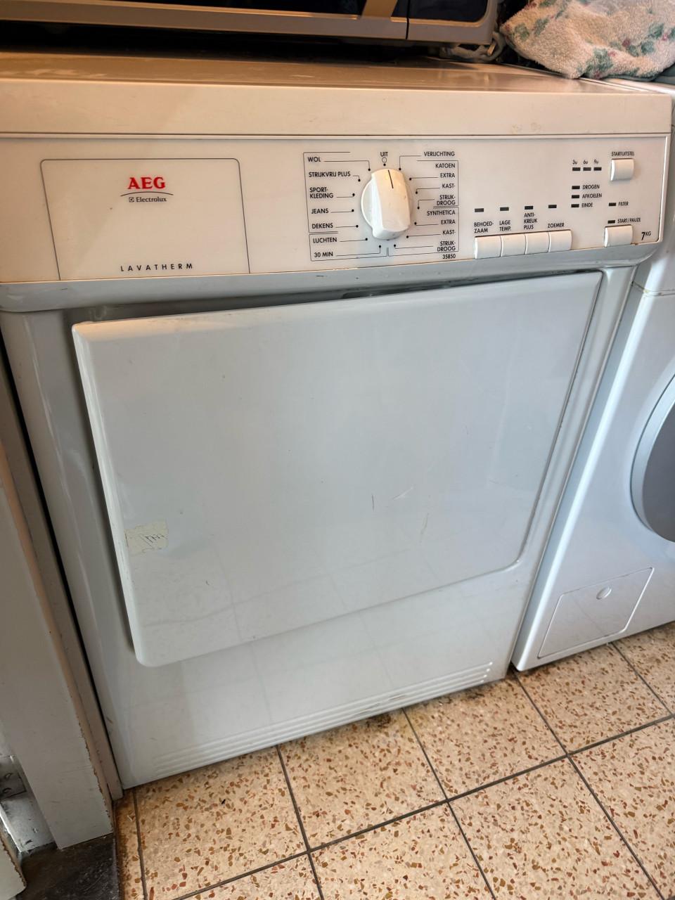 Aeg droger ( met nieuwe slang )