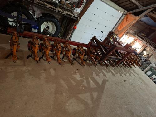 Schoffel machine met schijven