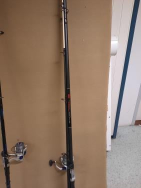 Hengel Zebco cool Powersurf 12’ met molen