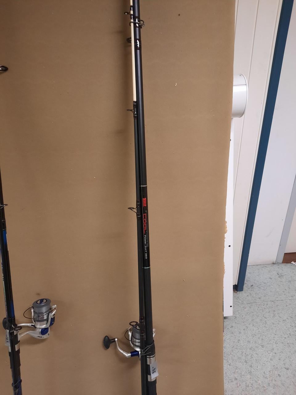 Hengel Zebco cool Powersurf 12’ met molen