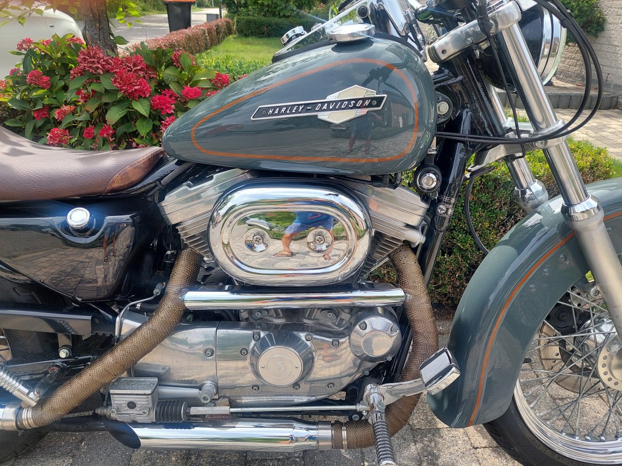 HARLEY-DAVIDSON SPORTSTER 883 VINTAGE TOPSTAAT, KOOPJE 4750.EURO