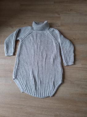 Damestrui grijs lang model kan tot maat XL