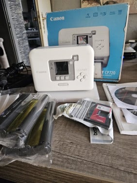Zgan Canon SELPHY CP-720 draagbare fotoprinter/vanaf geheugenkaarten...
