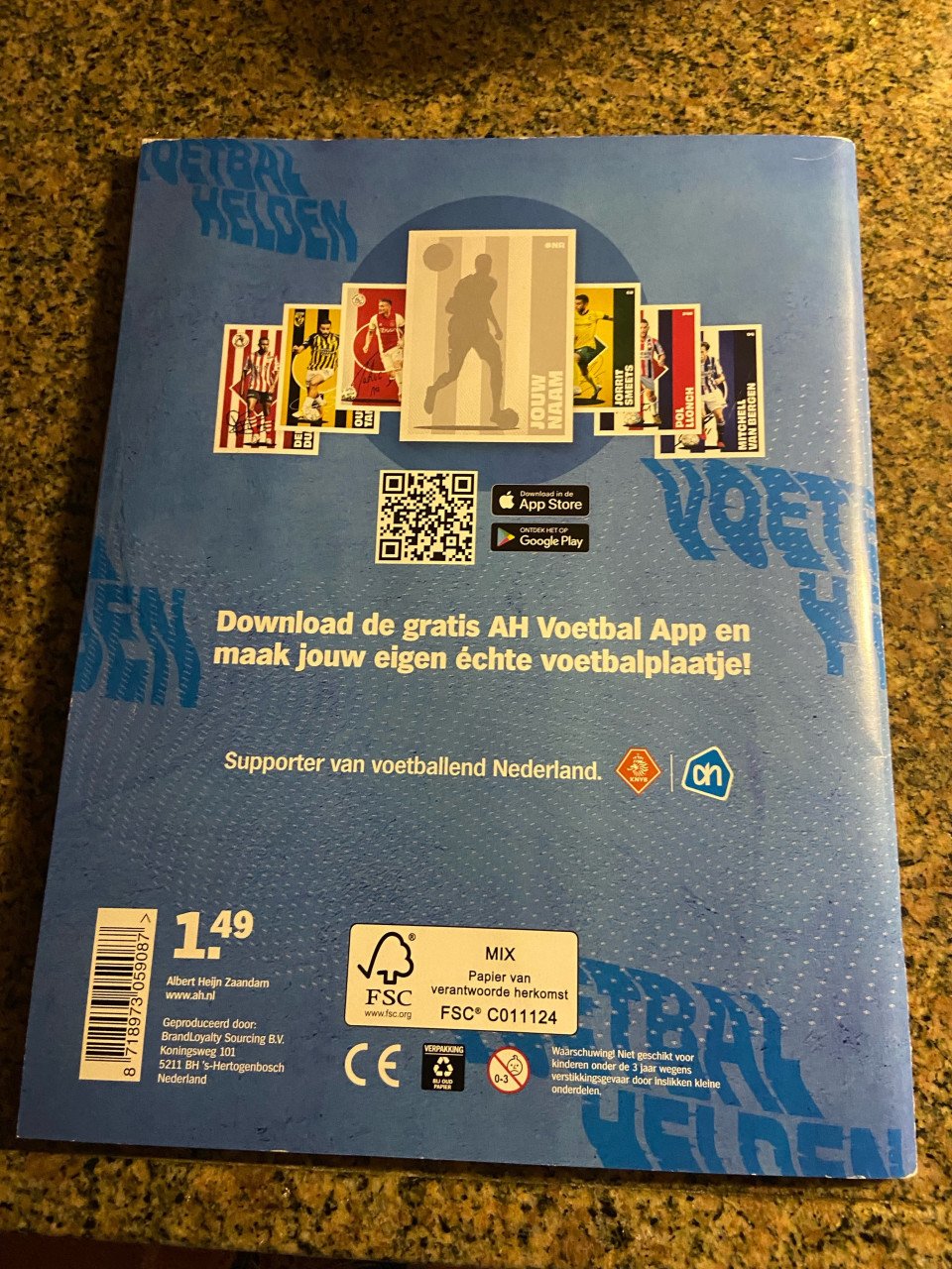 Voetbal album 2020- 2021