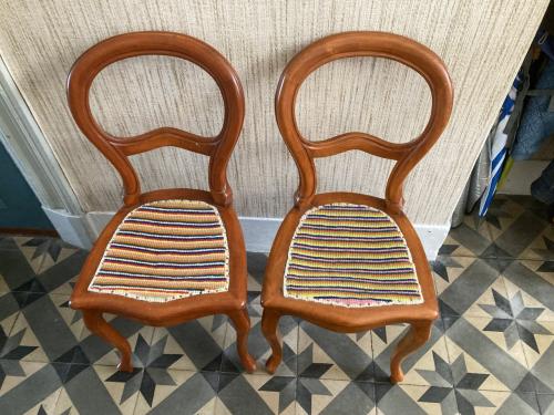 Klassieke Ballonrug stoelen (Victoriaanse stijl)