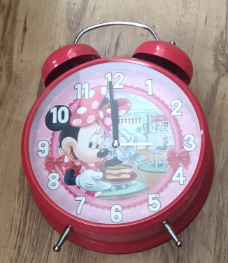 Disneys - grote Retro Wekker van Minnie Mouse