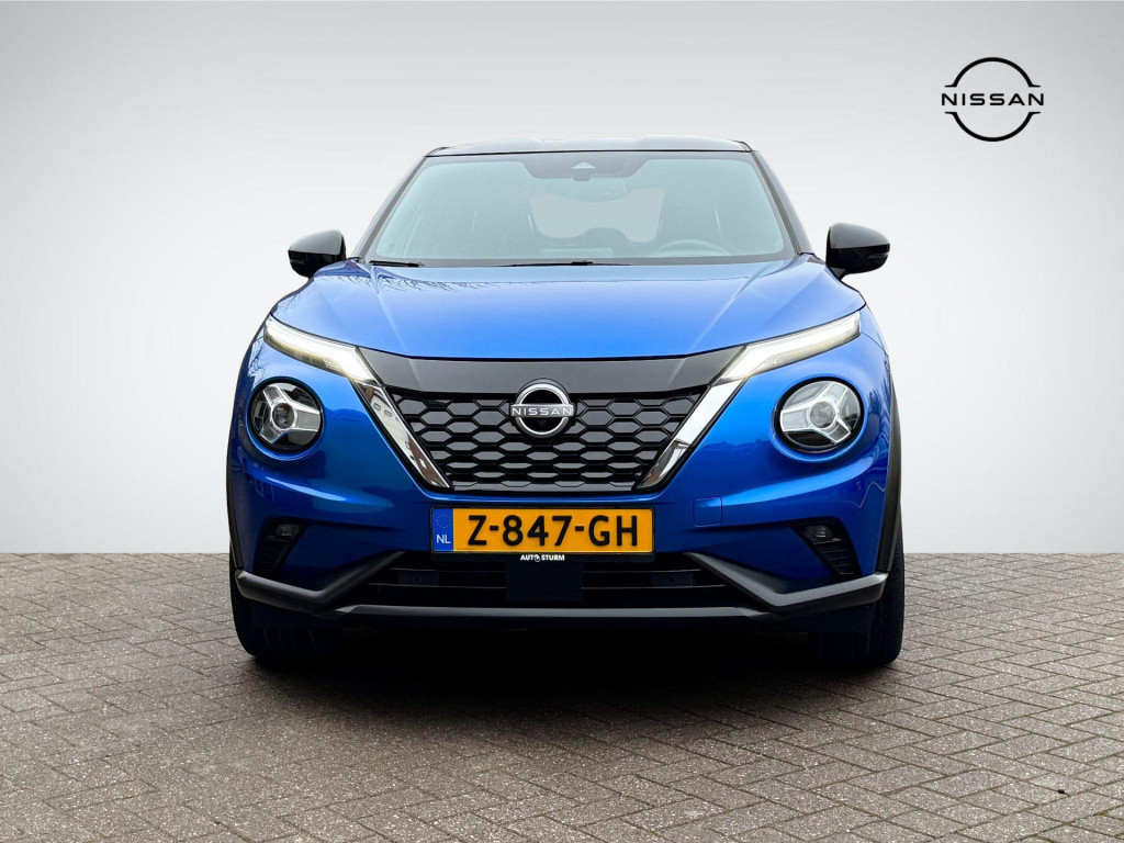 Nissan Juke 1.6 hybrid tekna sound + cold pack | leder | stuur- + stoelverw