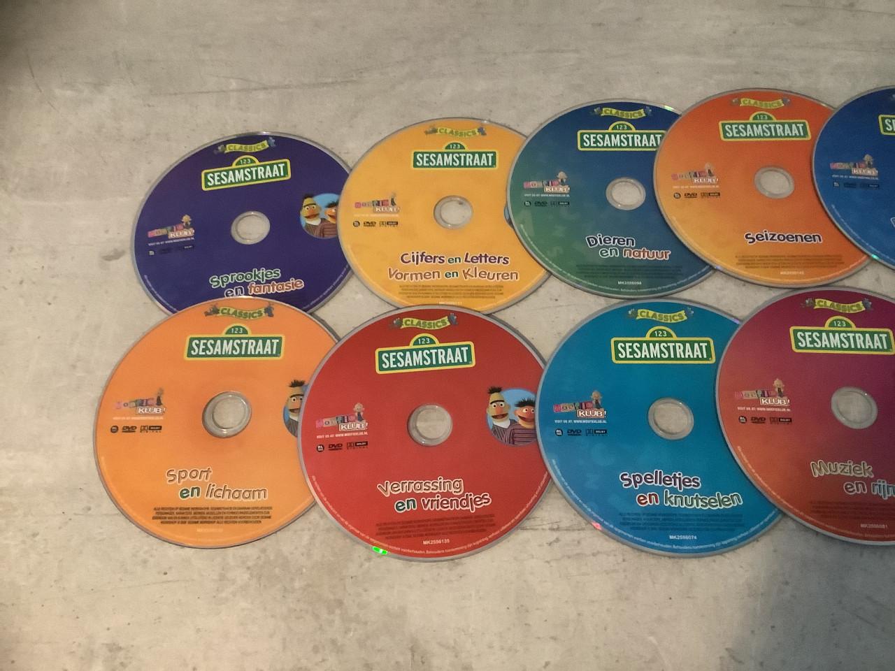 Sesamstraat - 10 DVD Box ( 10 cd’s)