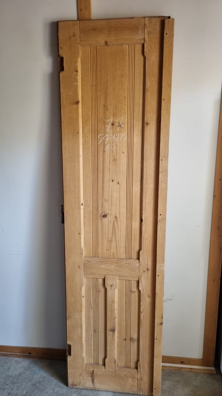 Unieke massief houten deur