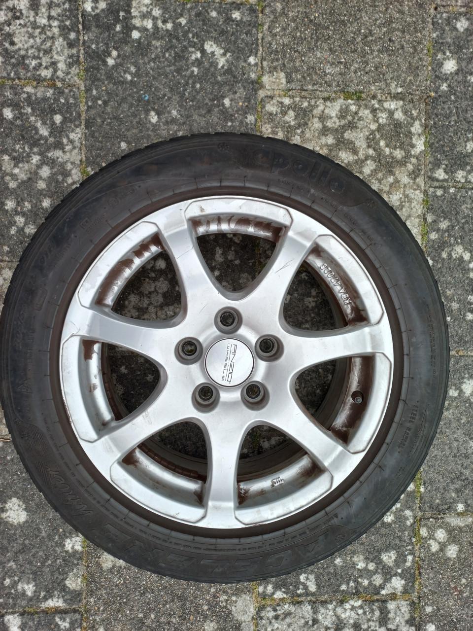 Winterbanden inclusief velgen en reserveband