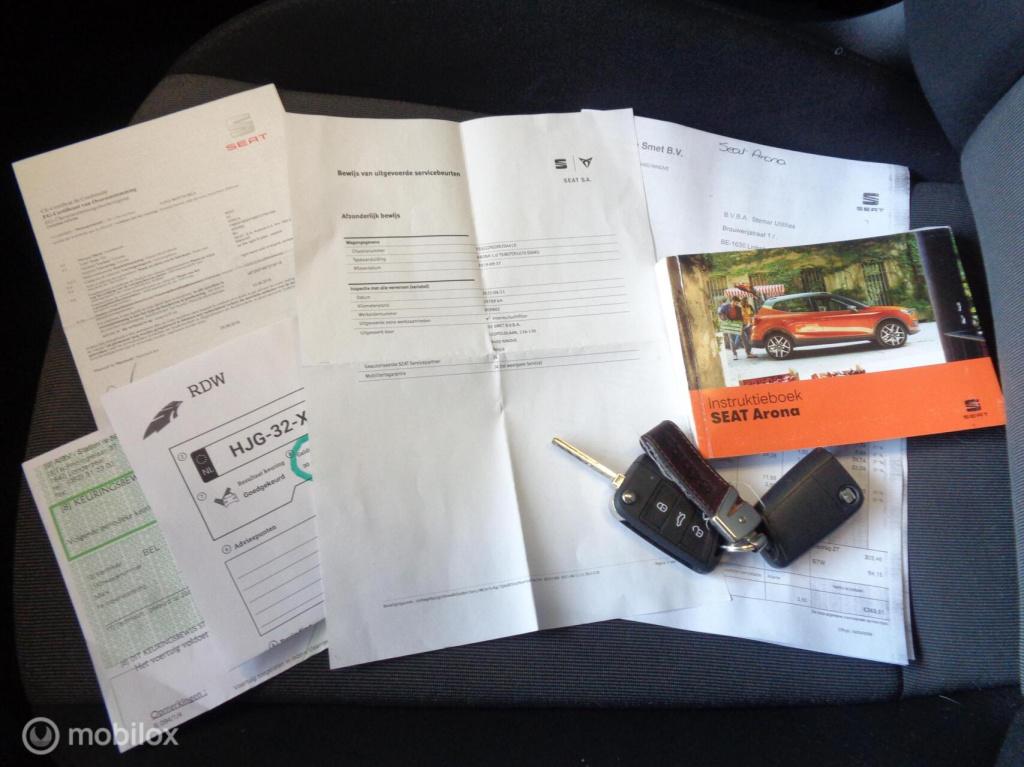 Seat Arona 1.0 tsi reference/airco/lm velgen/carplay/1st eig/slechts 79000k