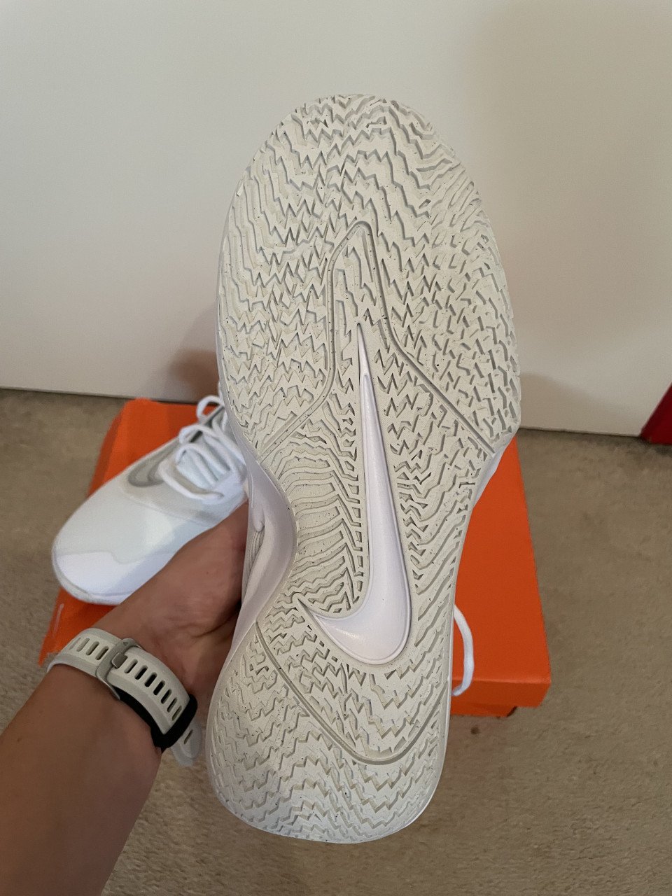 Nike Precision VII Sn09 White/Grey 8.5 (43)