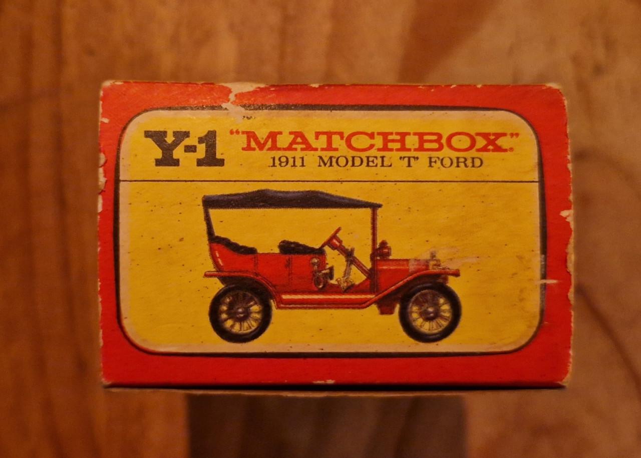 Matchbox Models of Yesteryear Y-1 1911 Model T Ford