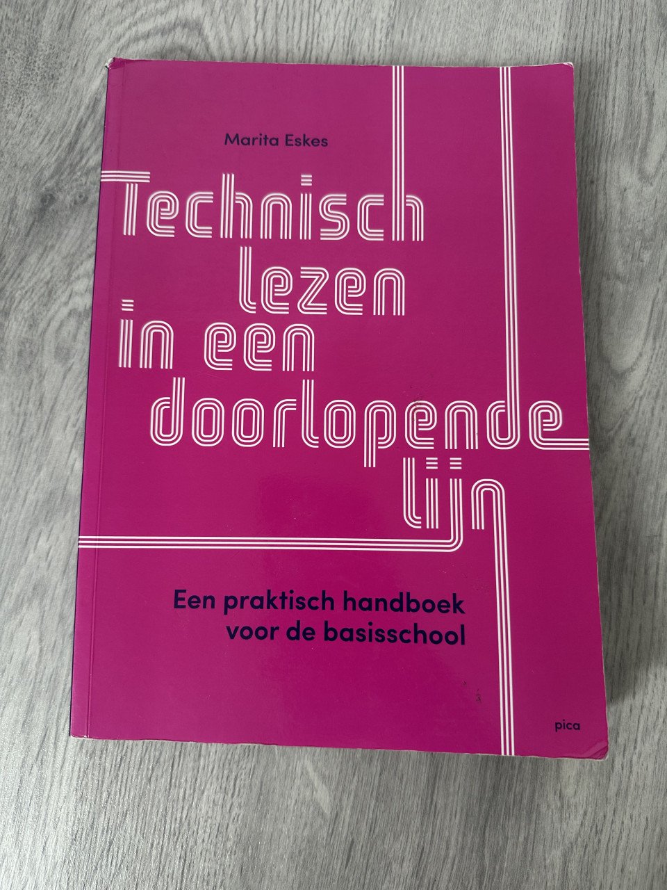 Boek technisch lezen in een doorlopende lijn