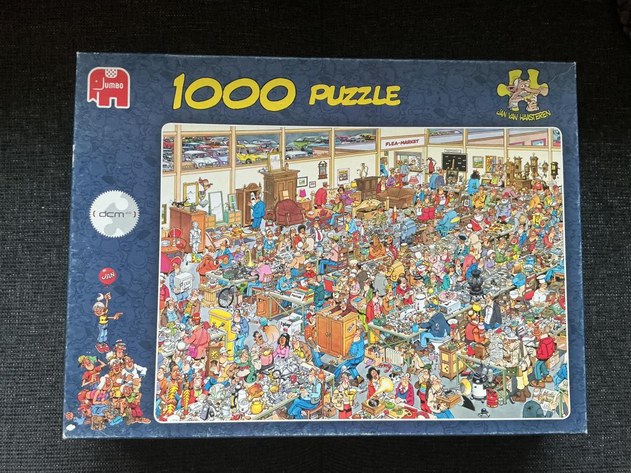 Puzzel Jan van Haasteren Vlooienmarkt