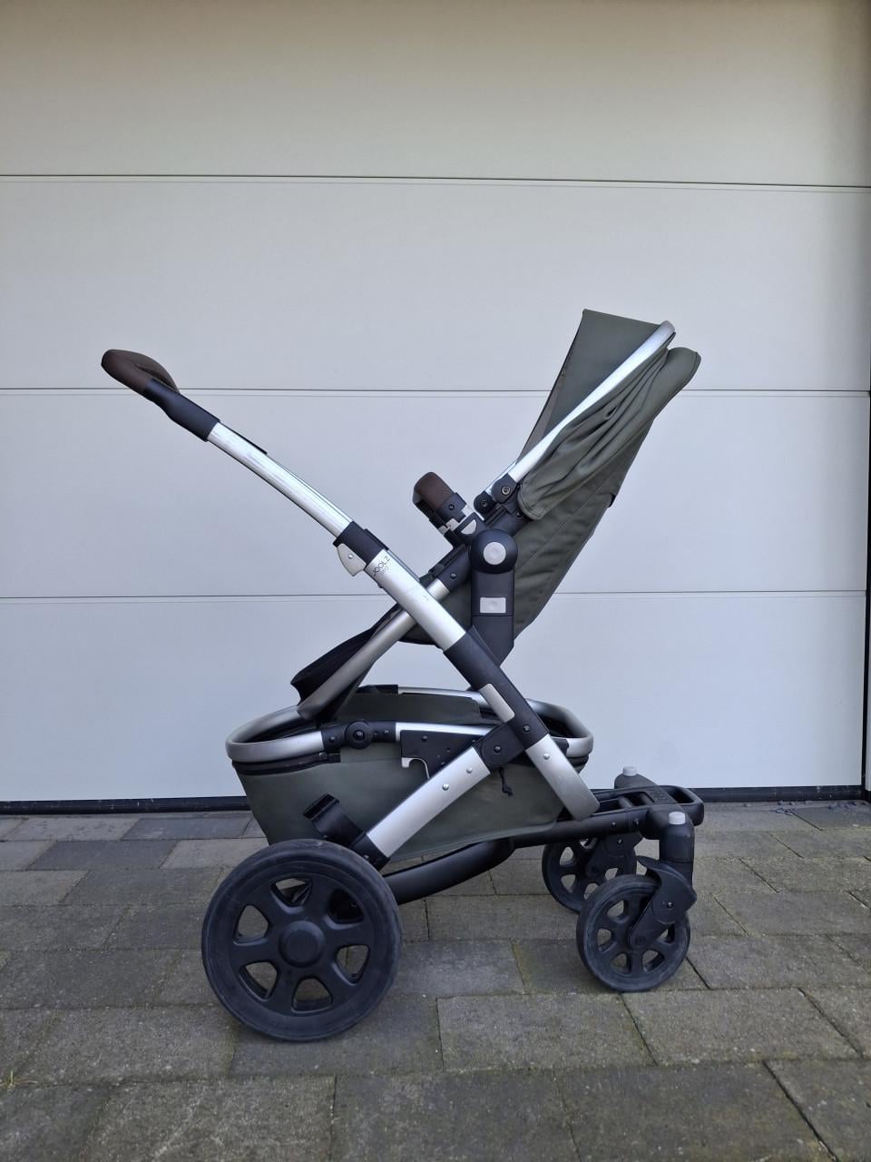 Joolz kinderwagen en buggy, groen, met veel accesoires