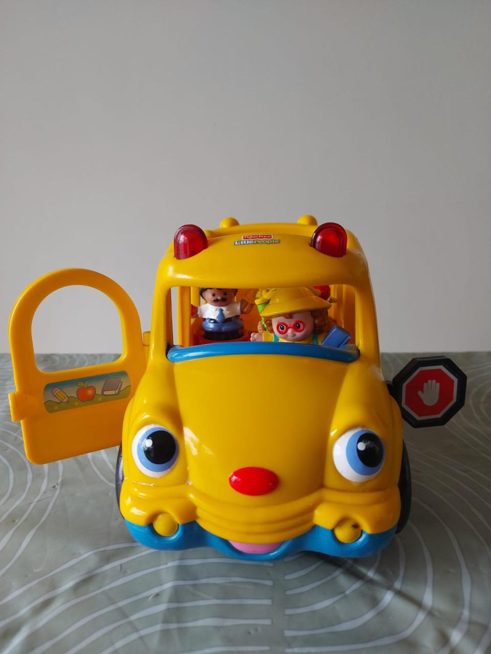 Fisher-Price Little People Lil' Movers Schoolbus incl. 4 poppetjes/muziek