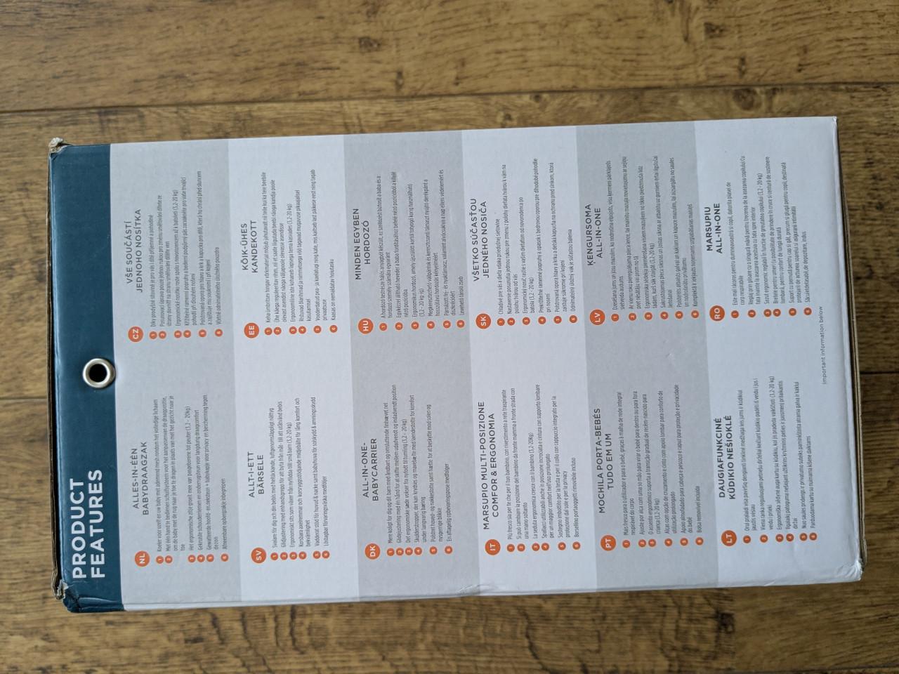 Ergobaby omni 360 zwart