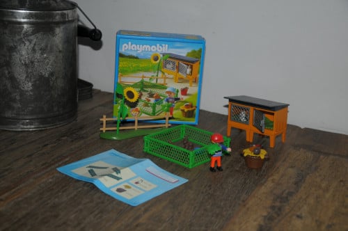 Playmobil Verzorgingsplaats met konijnen - 5123