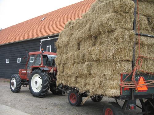 Weidehooi, graszaadhooi en stro