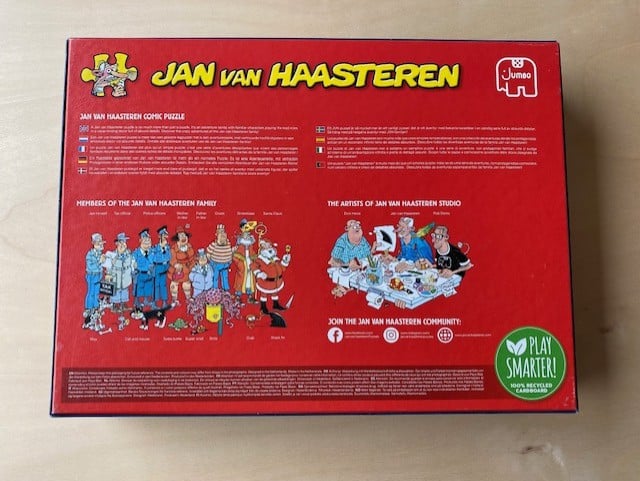 Jan van Haasteren puzzel | Kamperen in het bos | 1000 st.