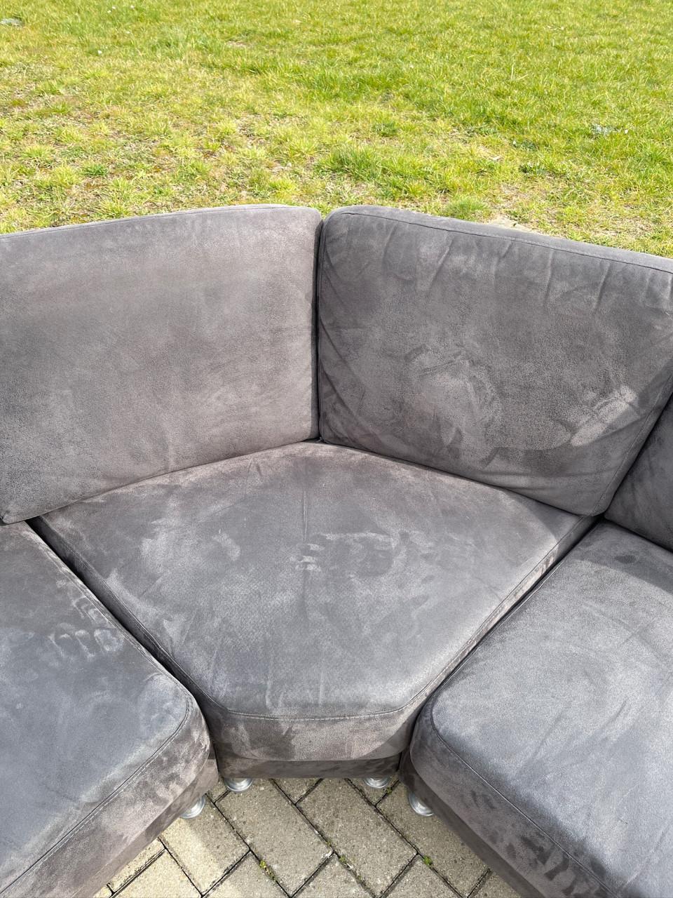 GRATIS LEVERING HEEL NL Mooie Grote Stoffen Hoekbank