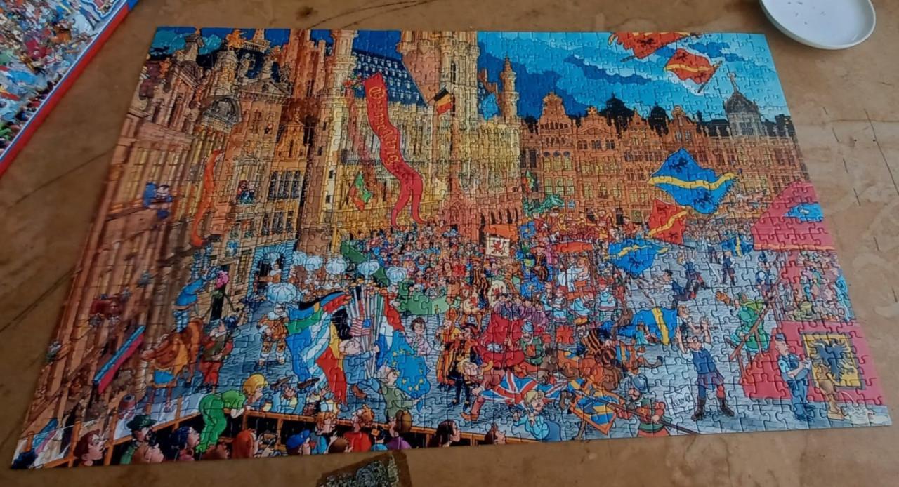Ravensburger puzzel Brussel