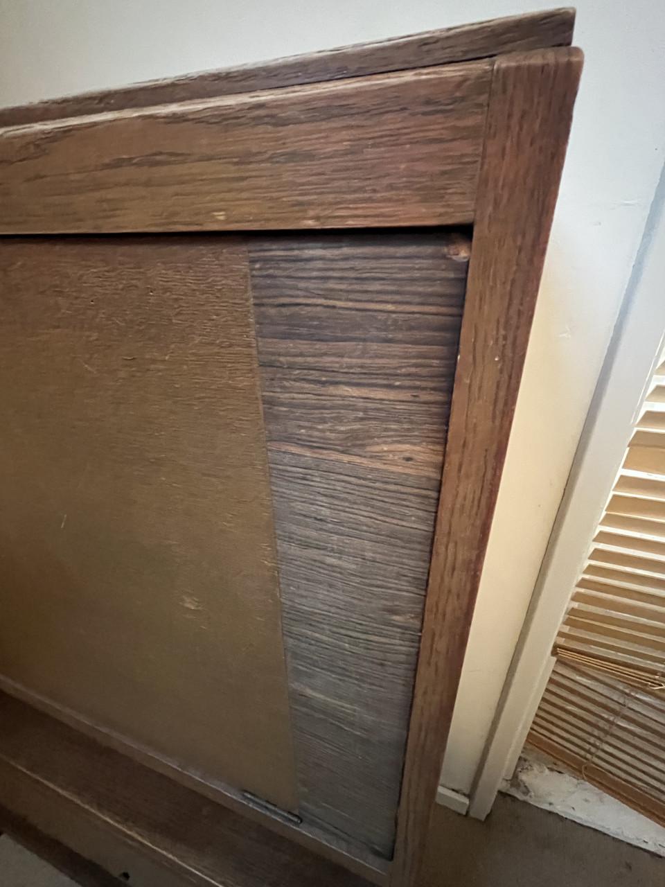 Jaren 50 bureau kast