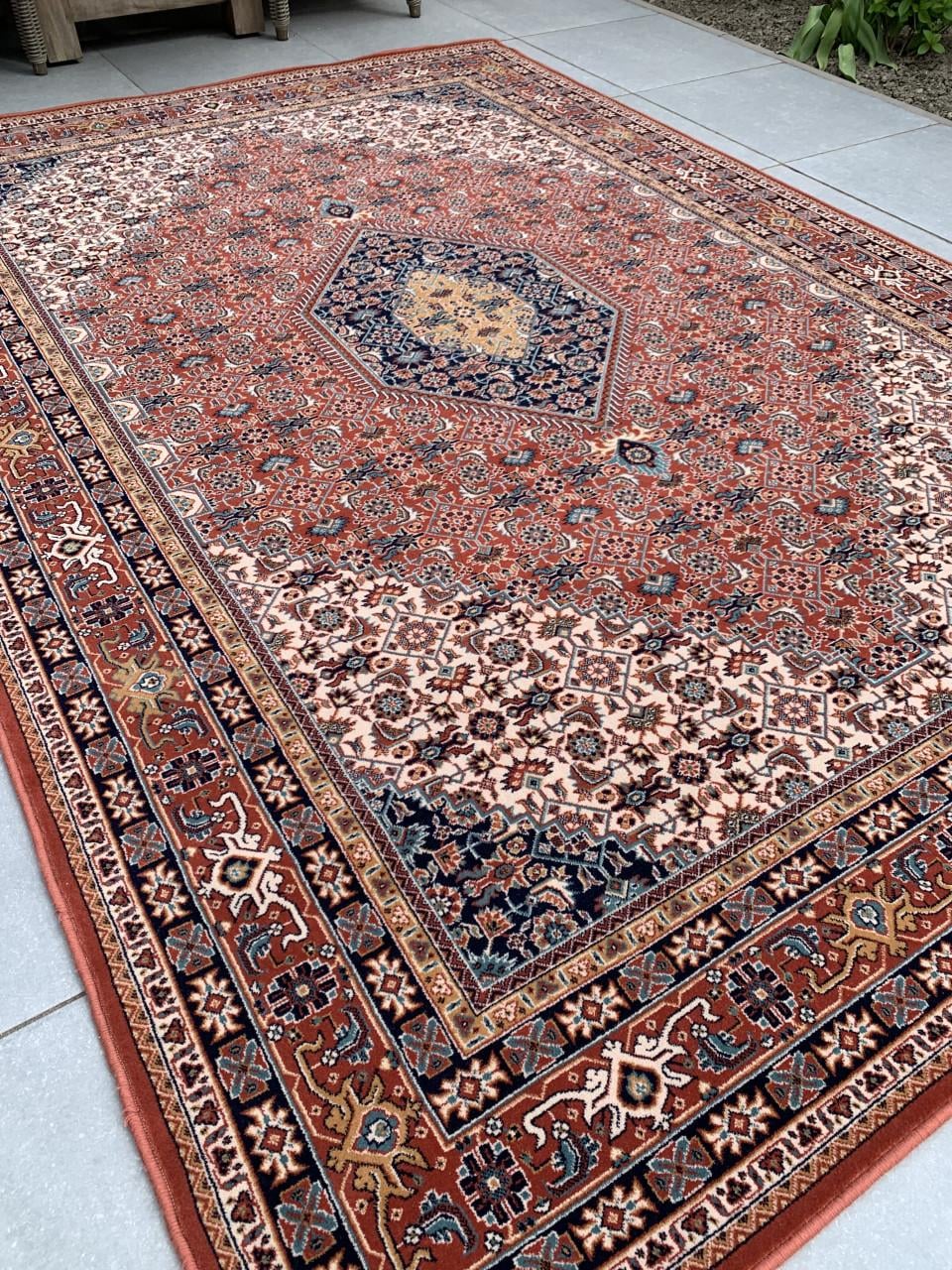 ❣️Schitterend Sfeervol Vintage Vloerkleed❣️Zuiver Scheerwol in NIEUWSTAAT✨