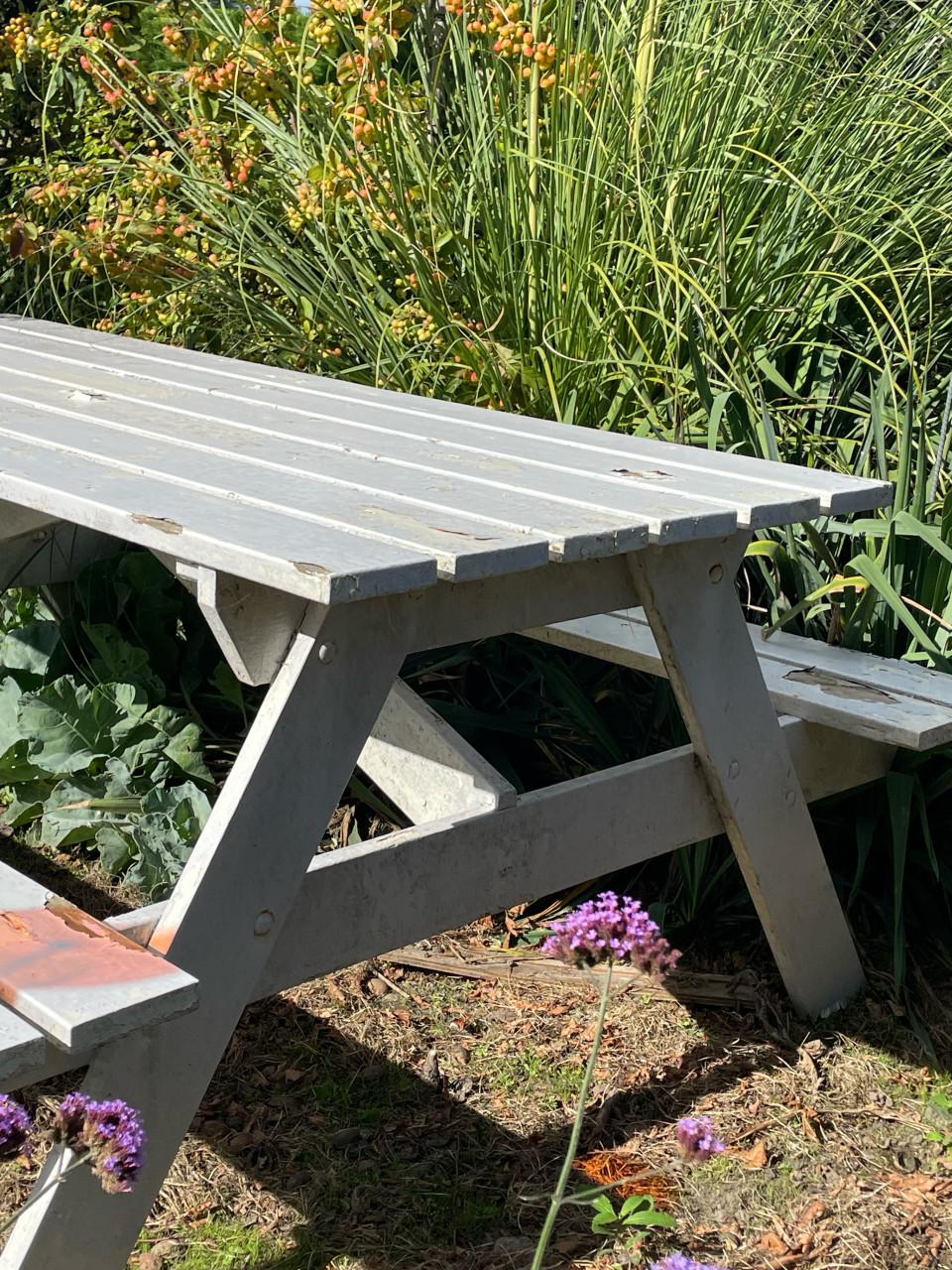 Picknicktafel. GRATIS