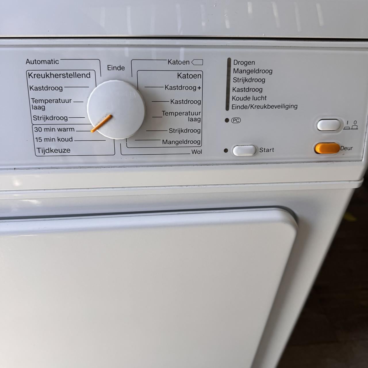 Miele lichtafvoer droger