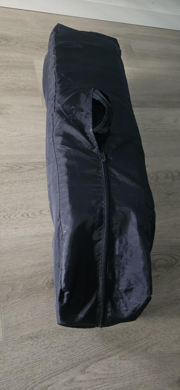 Campingbed met babyhangmat en matrasje