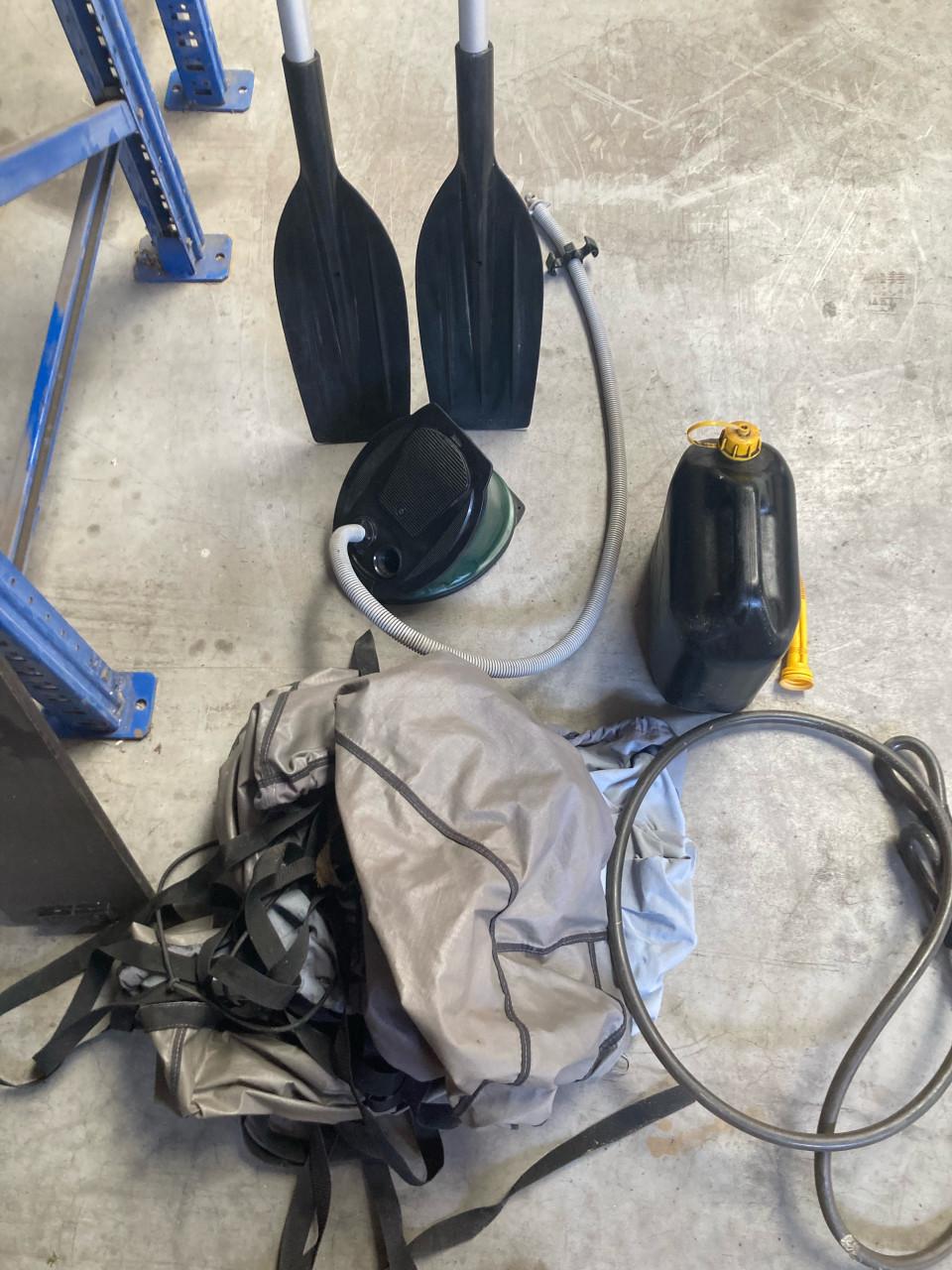 Kolibri rubberboot met buitenboordmotor – compleet en vaarklaar