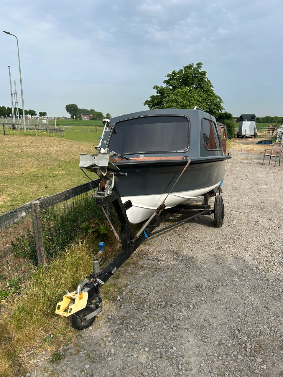 Te koop vis bootje