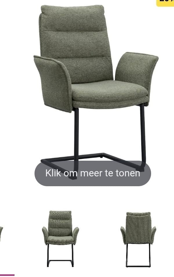 Eetkamerstoelen evi 8x