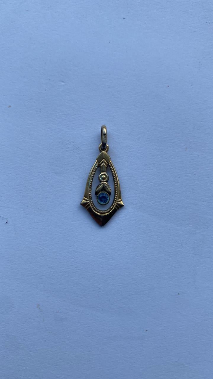 Art Nouveau hanger van American Double