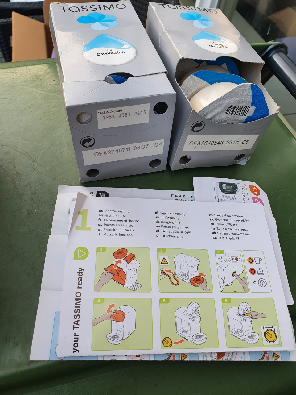 Zgan Bosch Tassimo Vivy TAS 12 A2 Koffiecupmachine, in zeer goede staat...