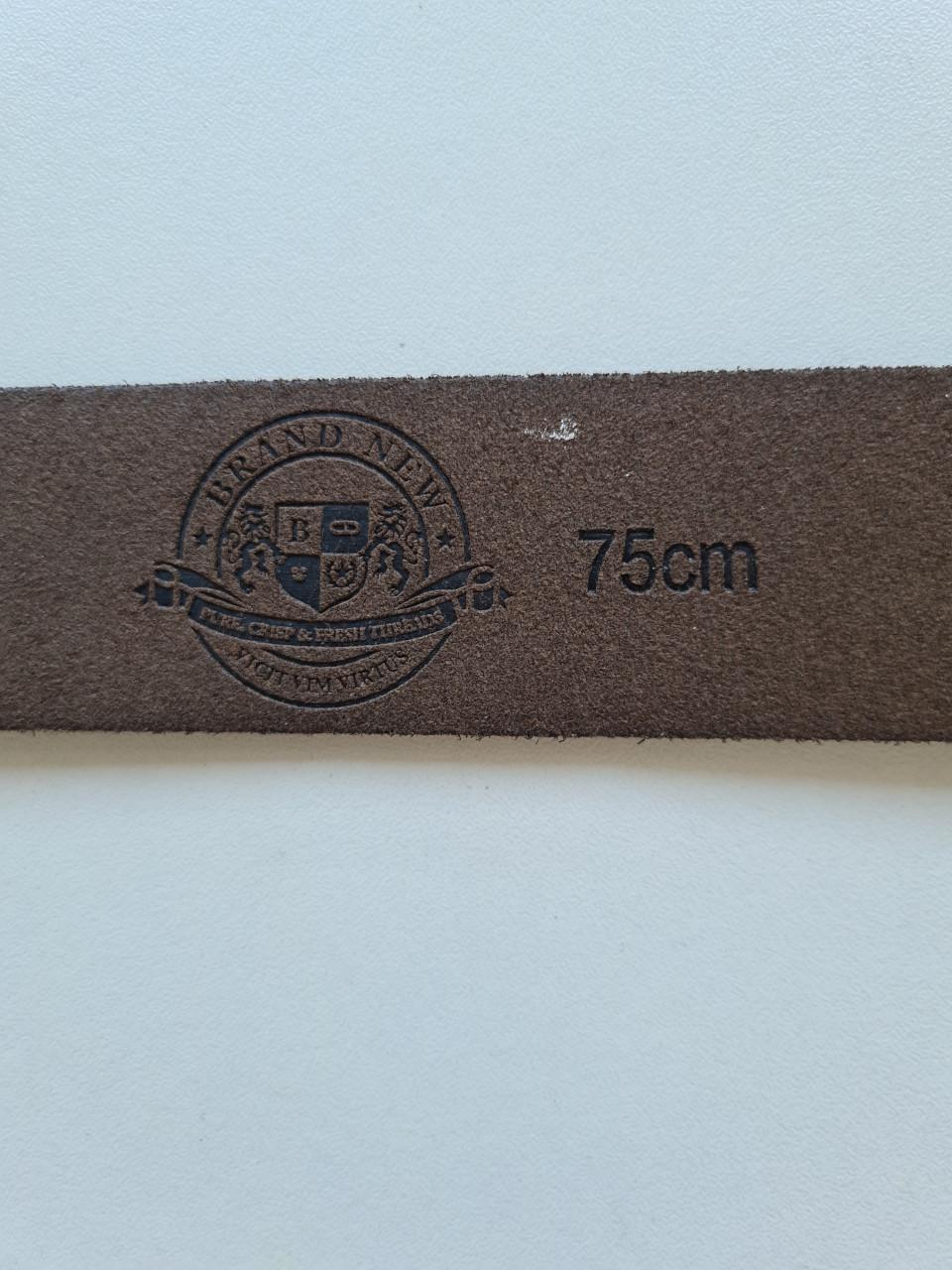 Nieuw ! Donker groene leren riem van Brand New