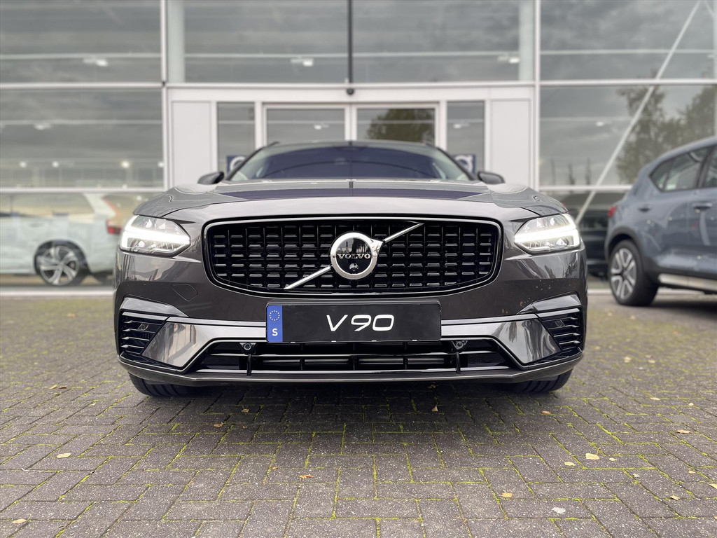Volvo V90 t6 plug-in hybrid gt awd plus dark luchtvering 360 graden camera