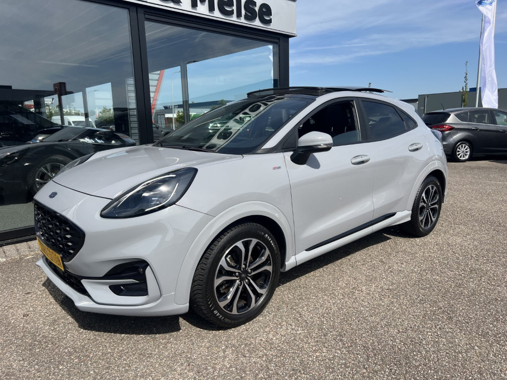 Ford Puma 1.0i ecoboost hybrid 125pk st-line x , pano dak , car play , wint