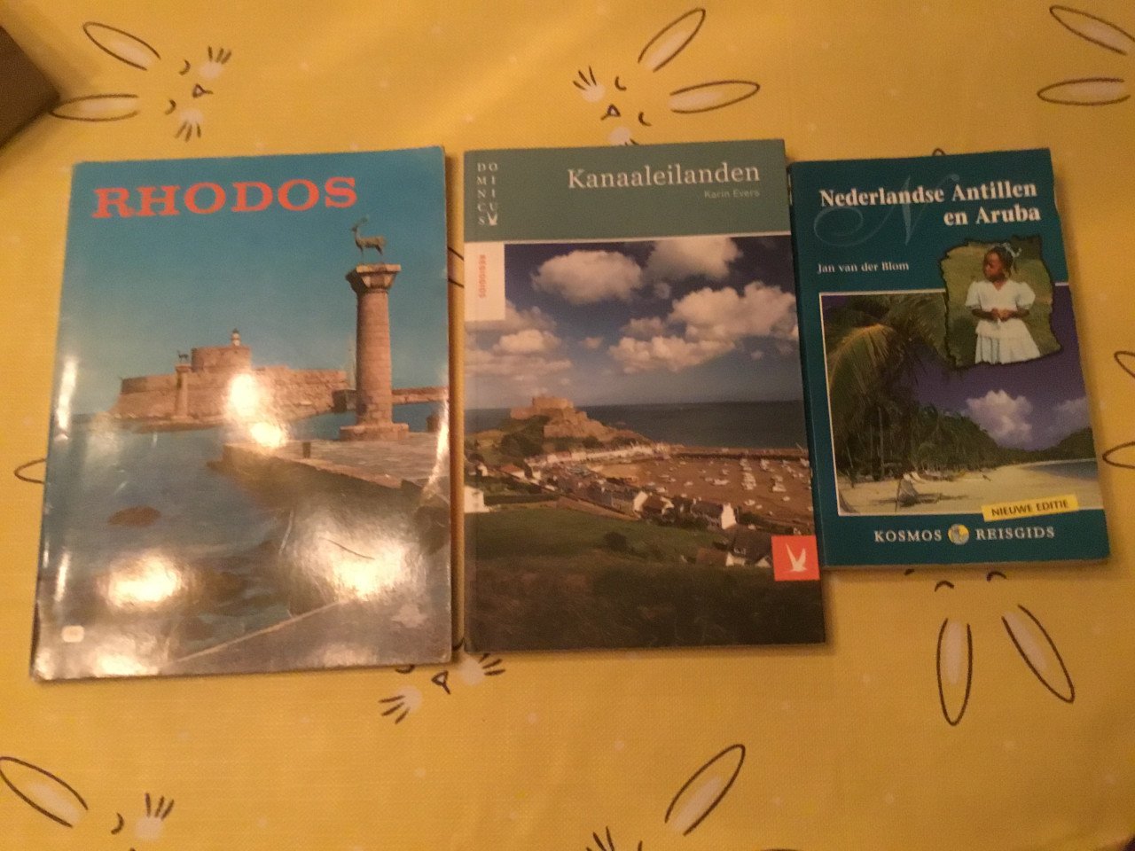 Verschillende reisboekje
