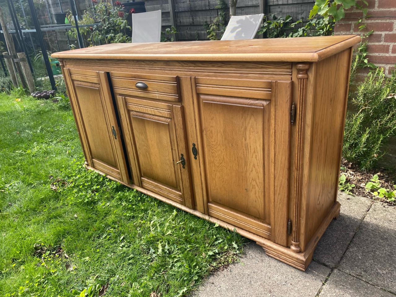 Grenen dressoir