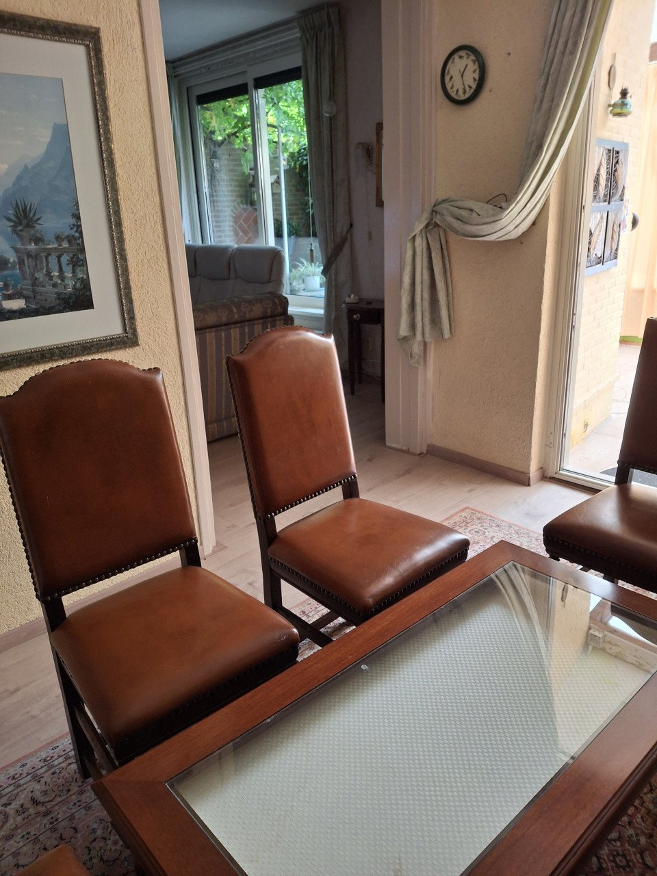 Mooie eetkamer stoelen echt leer