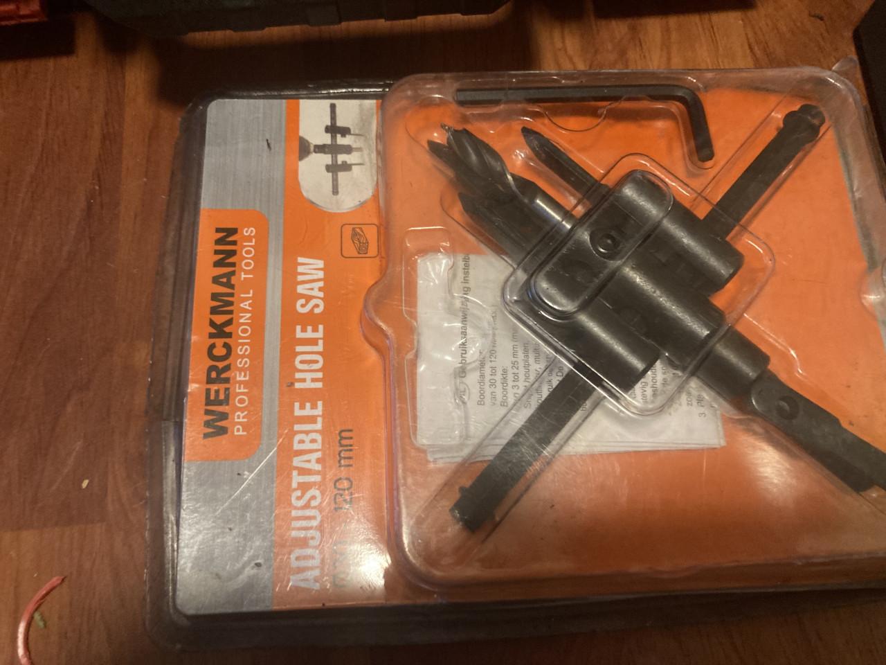 Parkside gereedschap boormachine slijp gatemboor