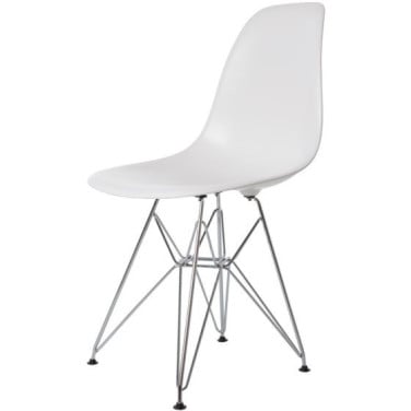 Stoel (2) vitra eames plastic side chair