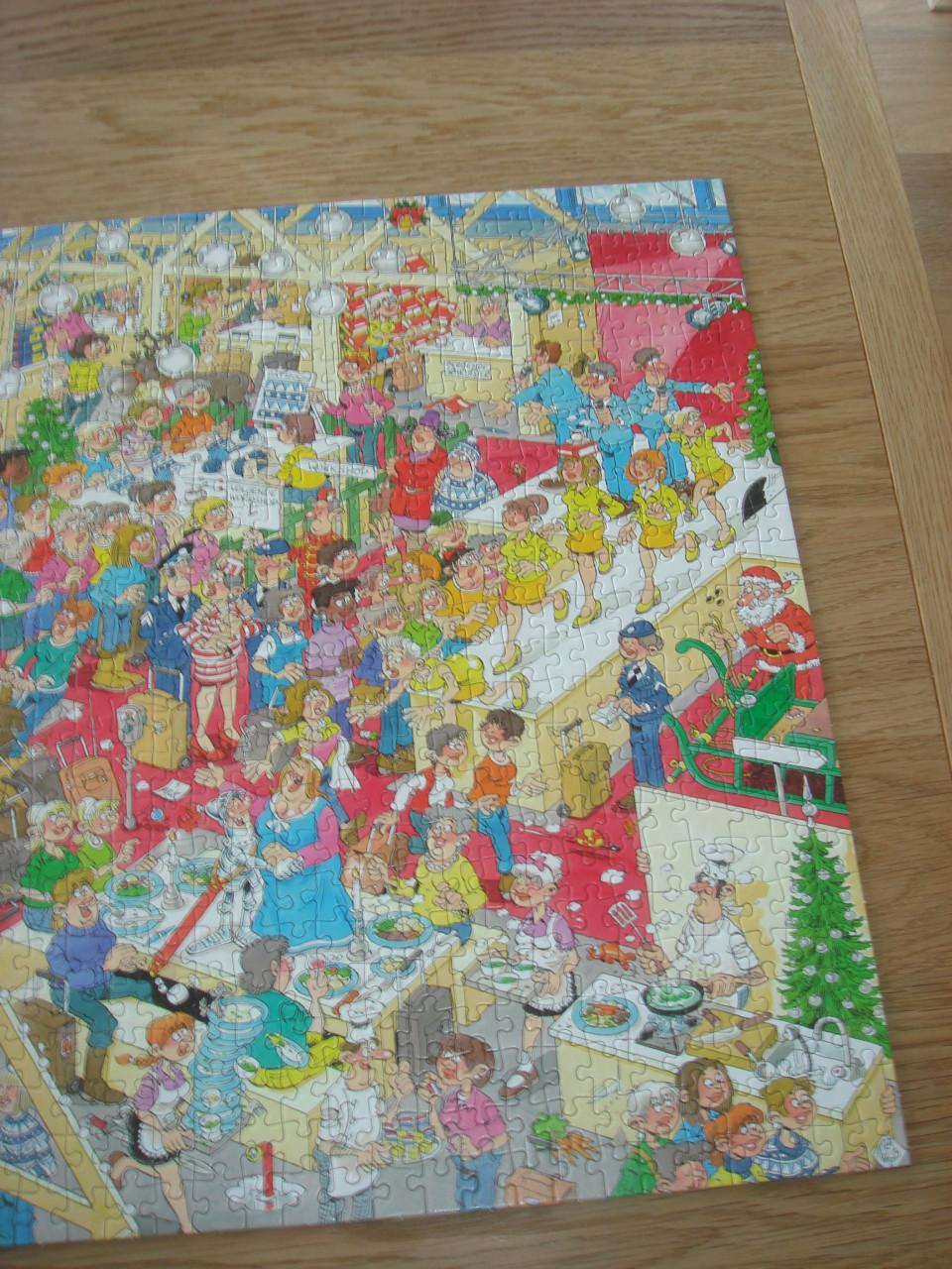 Te koop Complete Jan van Haasteren puzzel  The winter fair 1000 stukjes