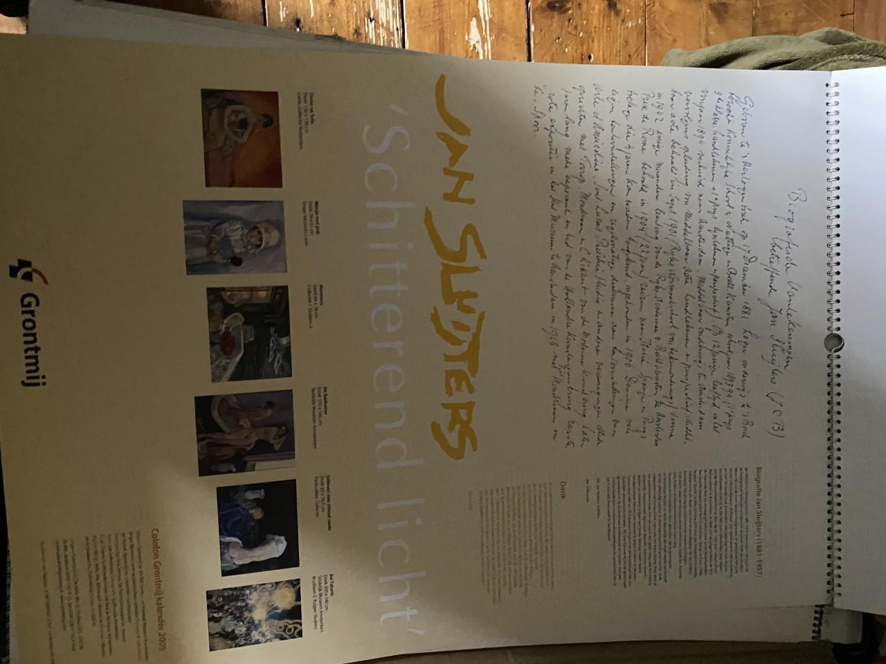 Grondmij kalender 2005