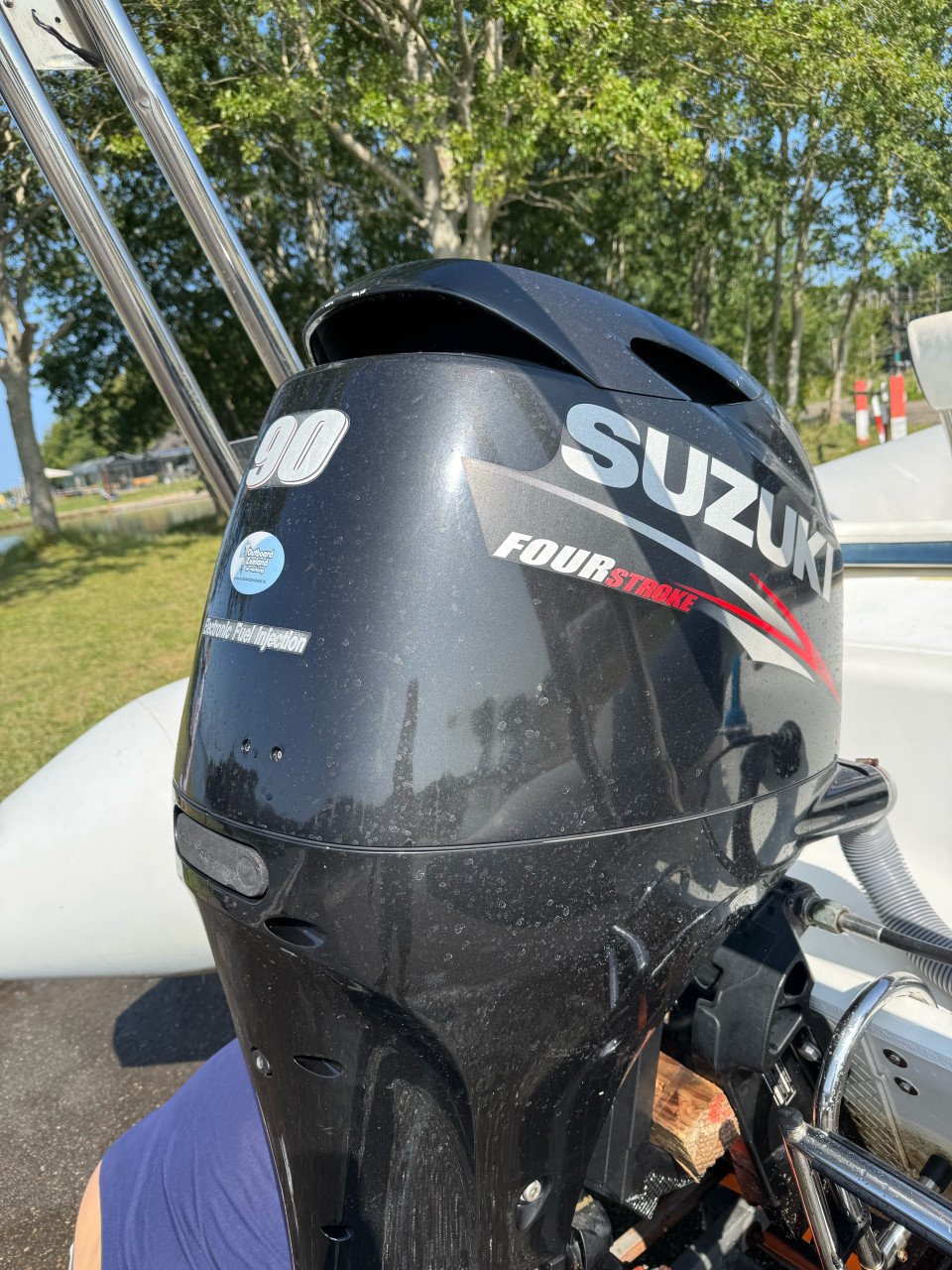 Rib Yam 550. Mooie rib met trailer